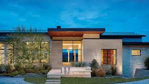 Contemporary Design In Texas Limestone
