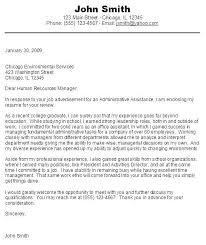 Cover Letters For Graduate School High School Recom Letter Template