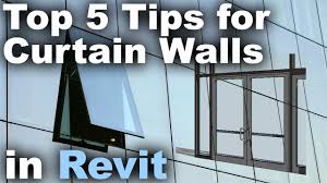 curtain walls in revit tutorial