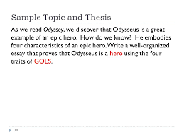 Free Standard Vs Non Standard English Essay Odysseus Epic