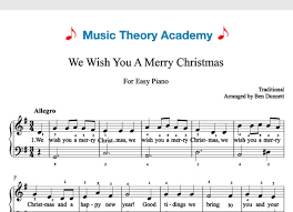 Tutorial includes 4 easy practice tips. We Wish You A Merry Christmas Music Theory Academy