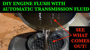 diy engine flush using automatic
