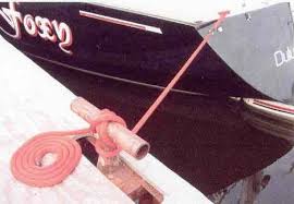 boat dock line mooring rope 25 ft