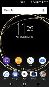 official xperia loops theme from xperia xzs