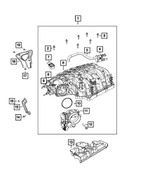 mopar 4627694ab purge control valve for