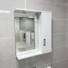 white bathroom mirror cabinet m006