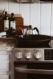 cast iron on an induction stove