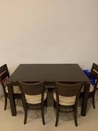 dining table plus 6 chairs furniture