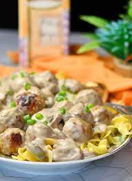 easy meatball stroganoff frozen