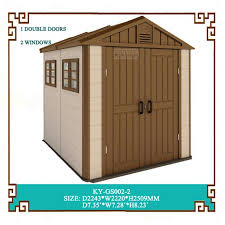 kinying outdoor storage sheds plastic