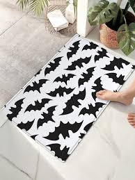 bat print floor mat shein usa