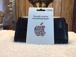 an apple gift card