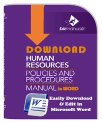 Hr Policies And Procedures Template Human Resources Policy Manual