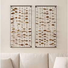 Chimes Metal Wall Art Sculptures Set