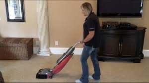 vacuuming carpet you