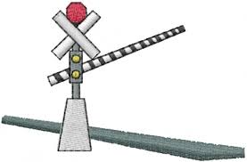 Find vectors of railroad crossing. Railroad Crossing Embroidery Designs Machine Embroidery Designs At Embroiderydesigns Com