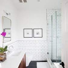 half tiled bathroom walls design ideas