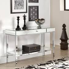 Chelsea Lane Pacey Mirrored Sofa Table