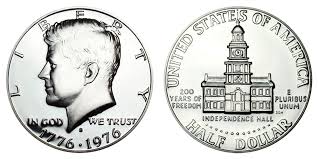 1976 S Kennedy Bicentennial Half Dollar 40 Silver Coin