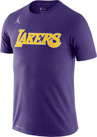Vintage 1982 la lakers world chamionship t shirt nos dead stock single stitch. Jordan Men S Los Angeles Lakers Dri Fit Statement Edition T Shirt Dick S Sporting Goods