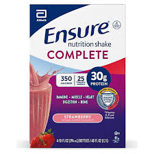 ensure clear nutrition drink mixed