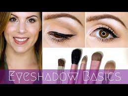 eyeshadow basics for beginners tutorial