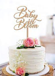 Baby Shower Cake Baby In Bloom gambar png