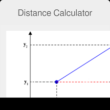 Home finder between two points. Distance Calculator Formula