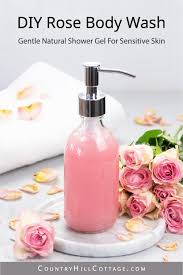 diy rose body wash without castile soap