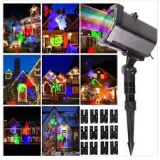 Led Outdoor Projector Light With 12