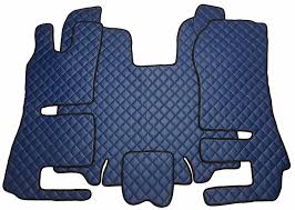 truck blue floor mats carpet engine