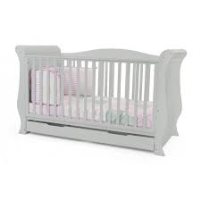 hollie sleigh cot bed grey from
