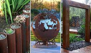 Outdoor Rusted Metal Projects