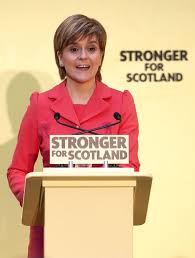 Image result for nicola sturgeon + stronger for scotland images