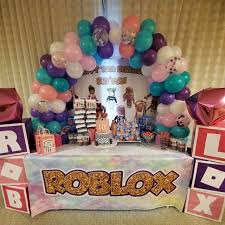 Encuentra roblox robux en mercadolibre.cl! Roblox Girl Fiesta Chicas Roblox Foto De Resena De Cliente Mscrew Muchas Gracias Fiesta De Chicas Telones De Fondo Decoraciones De Fiesta De Chicas
