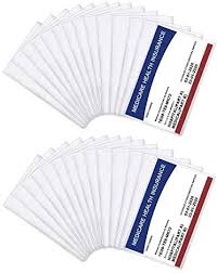 Just select the replacement documents tab. 48 Pieces New Medicare Card Holder Protector Sleeves 15 Mil Clear Plastic Card Protective Sleeves For Id Card Business Card Bank Card Buy Online At Best Price In Uae Amazon Ae