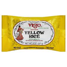 vigo saffron yellow rice rice