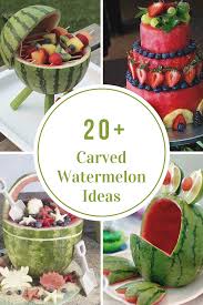 Carved Watermelon Ideas The Idea Room