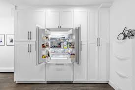 tall kitchen pantry cabinets create a