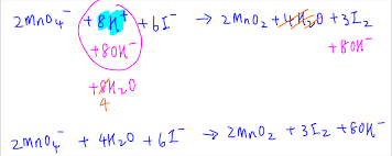 balance redox reaction via half eqn method
