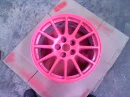 My Rims Would Look Like Painted Pink