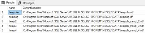 how to move sql server s tempdb to a