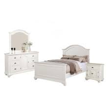 Refresh the home for less! Solid Wood Wood White Bedroom Sets Bedroom Furniture The Home Depot