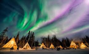 northern lights in north america