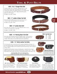 Occidental Leather Catalog