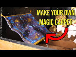 make aladdin magic flying carpet