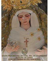 Recorrido de La Virgen de los Dolores, Patrona de Camas hoy domingo — CofradiasTv: Andalucía Cofrade