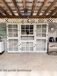 diy shabby chic kitchen cabinet with