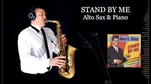 stand by me b e king alto sax piano