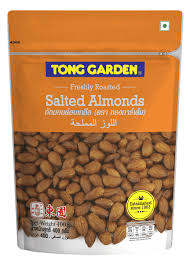 tong garden salted almonds 400g in